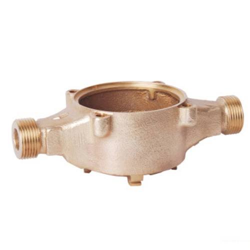 CNC-bearbeitete Teile aus Gussmessing-Wasserzählergehäuse